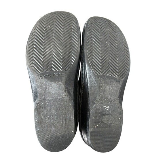 Finn Comfort Black Snakeskin‎ Clogs Size 38 Made In Germany (US 7-7.5) - Picture 7 of 9